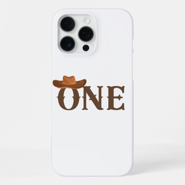 Funda Para iPhone Camisa de cumpleaños, Howdy (Reverso )