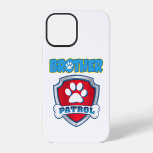 Funda Para iPhone 12 Pro Camiseta de Hermano Patrulla - Regalo Divertido pa