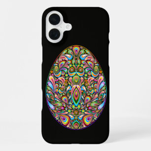 Funda Para iPhone 16 Plus Camiseta Orgánica para Niños con Diseño Psicodélic