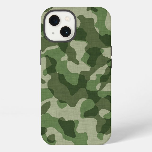 Funda Para iPhone Camo Verde (Reverso )