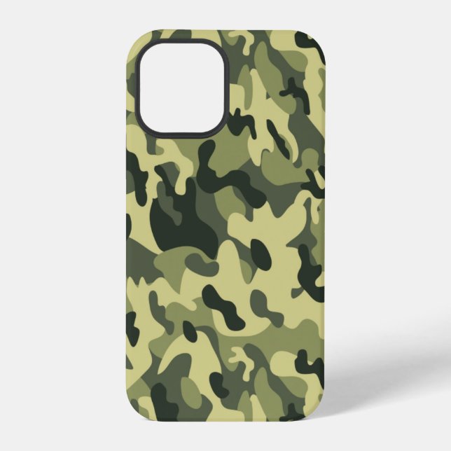 Funda Para iPhone Camo Verde (Reverso )