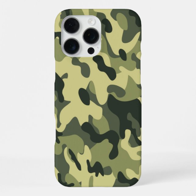 Funda Para iPhone Camo verde (Reverso )