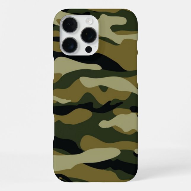 Funda Para iPhone Camo verde oscuro (Reverso )