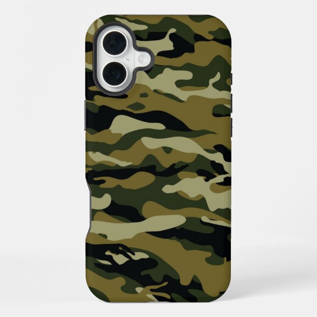 Funda Para iPhone Camo verde oscuro (Reverso )