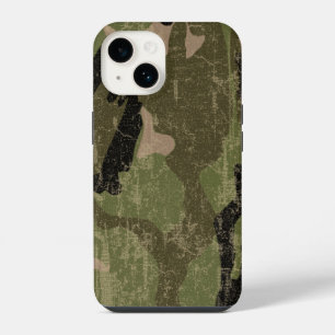 Funda Para iPhone 14 Camo verde oscuro