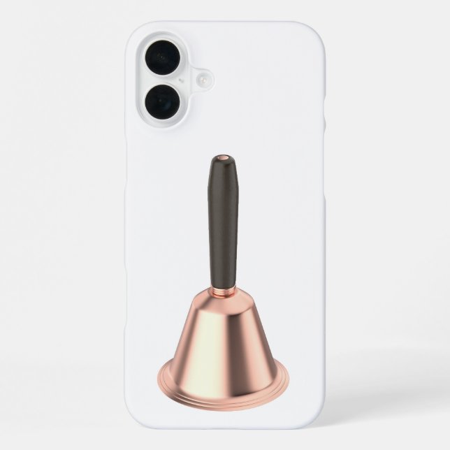 Funda Para iPhone Campana de cobre (Reverso )