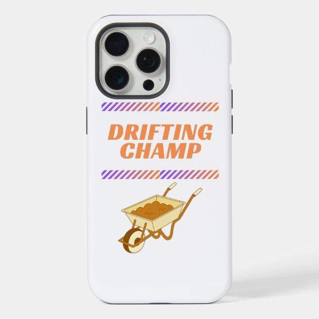 Funda Para iPhone campeón de derrape (Reverso )