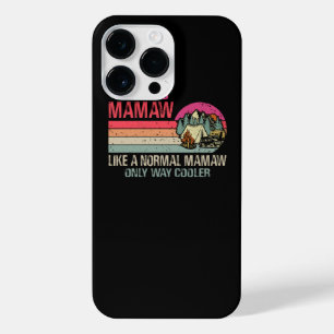 Funda Para iPhone 14 Pro Max Camping Mamaw Como Un Mamaw Normal Sólo Muy Fresco