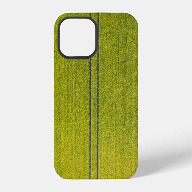 Funda Para iPhone Campo de hierba verde (Reverso )