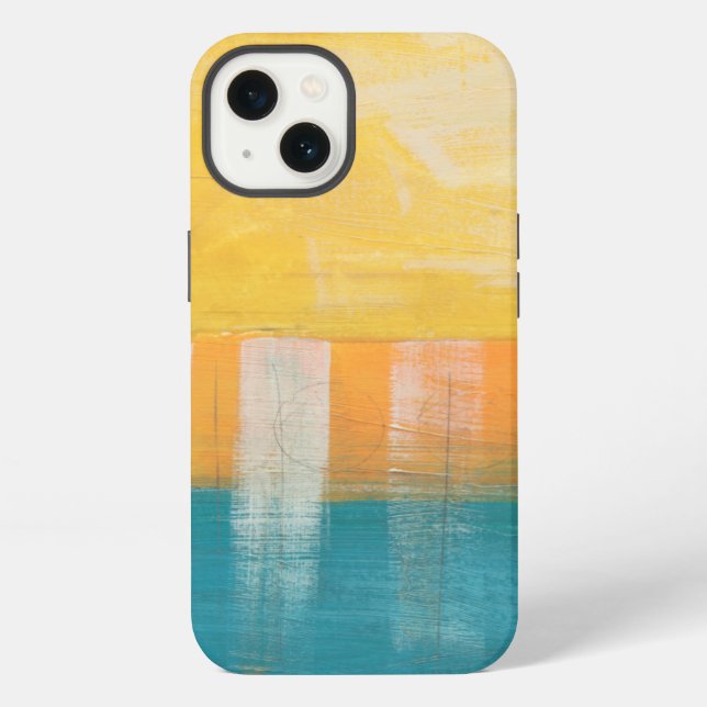 Funda Para iPhone Campos de cítricos I (Reverso )