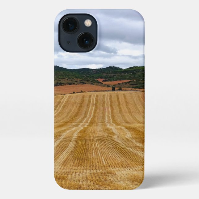 Funda Para iPhone Campos de trigo (Reverso )