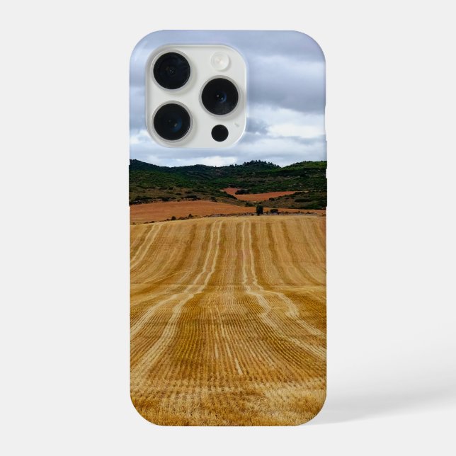 Funda Para iPhone Campos de trigo (Reverso )