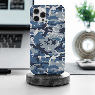 Camuflaje azul de nieve de invierno, militar, ejér