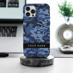 Camuflaje Azul Marino Personaliza tu nombre