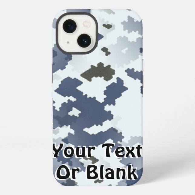 Funda Para iPhone Camuflaje de invierno (Reverso )