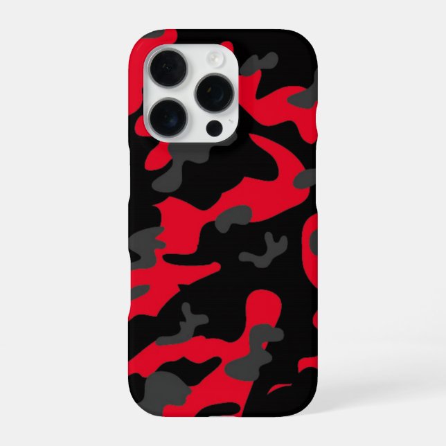 Funda Para iPhone Camuflaje militar ejército como estampado (Reverso)