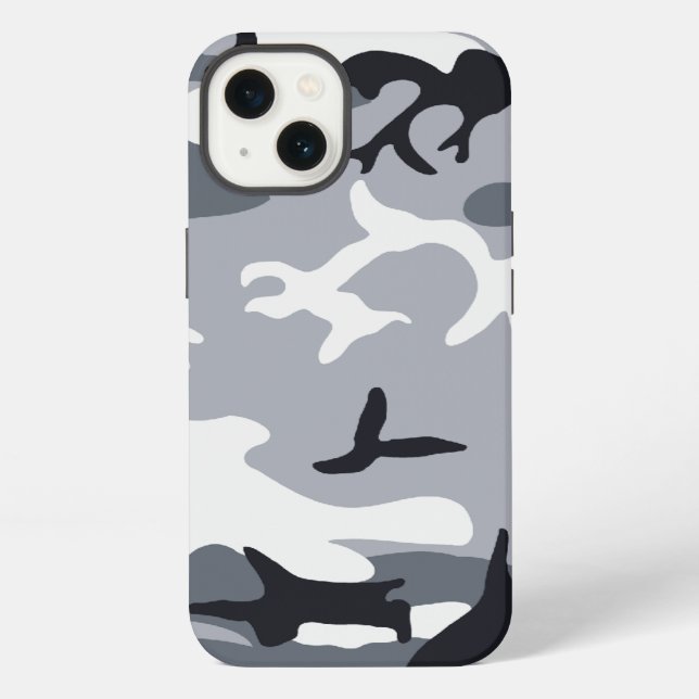 Funda Para iPhone Camuflaje Urbano (Reverso )