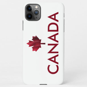 Funda Para iPhone 11Pro Max Canadá y hojas de arce rojas