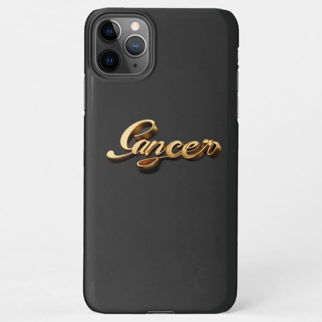 Funda Para iPhone Cáncer (Reverso)