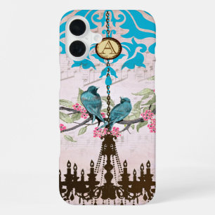 Funda Para iPhone 16 Plus Candil de flores de cerezo Monogram iPhone