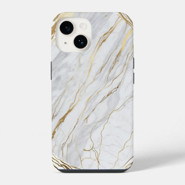 Funda Para iPhone canica de oro (Reverso )
