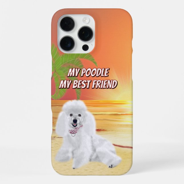 Funda Para iPhone Caniche (Reverso )