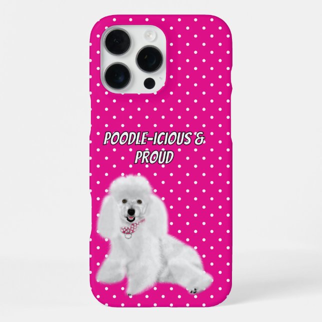 Funda Para iPhone Caniche (Reverso )