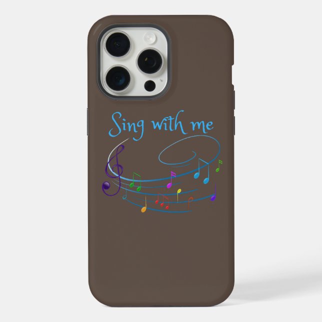Funda Para iPhone canta conmigo (Reverso )