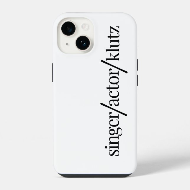 Funda Para iPhone Cantante Actor Torpe (Reverso )