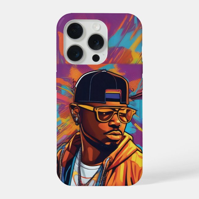 Funda Para iPhone Capa de Celular - Street graffiti art Hip Hop (Reverso )