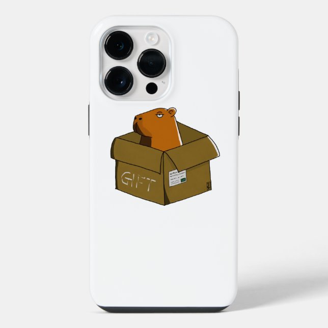 Funda Para iPhone Capa para celular capivara (Reverso )