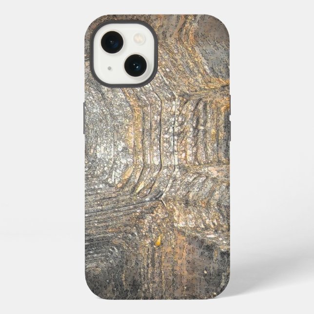 Funda Para iPhone Caparazón de Tortuga Gopher (Reverso )