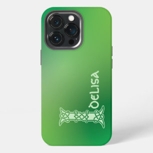 Funda Para iPhone 13 Pro Capital decorativa I del nudo celta del siglo XVI