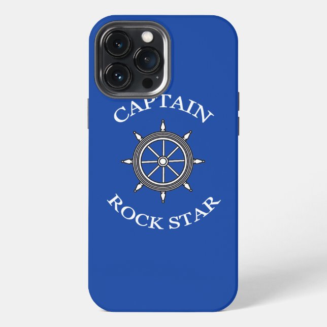 Funda Para iPhone "Capitán estrella de rock” (Reverso )