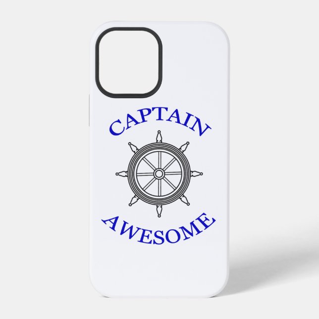 Funda Para iPhone "Capitán Impresionante" (Reverso )