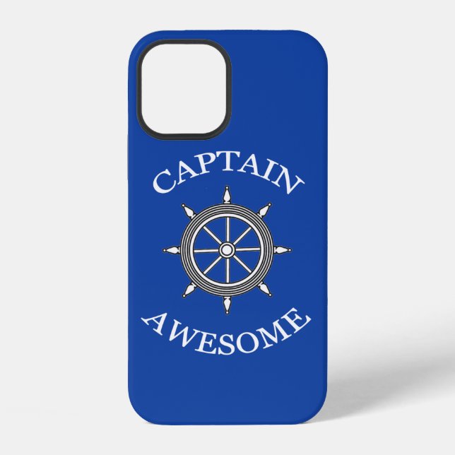 Funda Para iPhone "Capitán Impresionante" (Reverso )