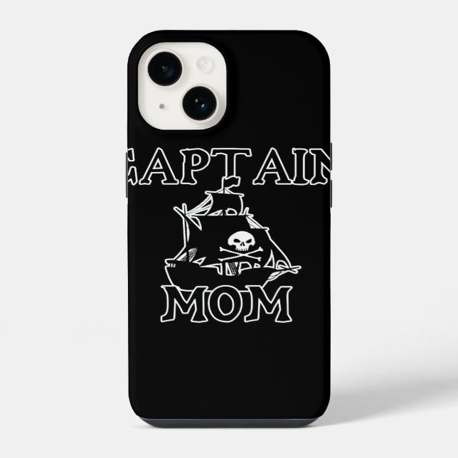 Funda Para iPhone Capitán Mamá (Reverso )
