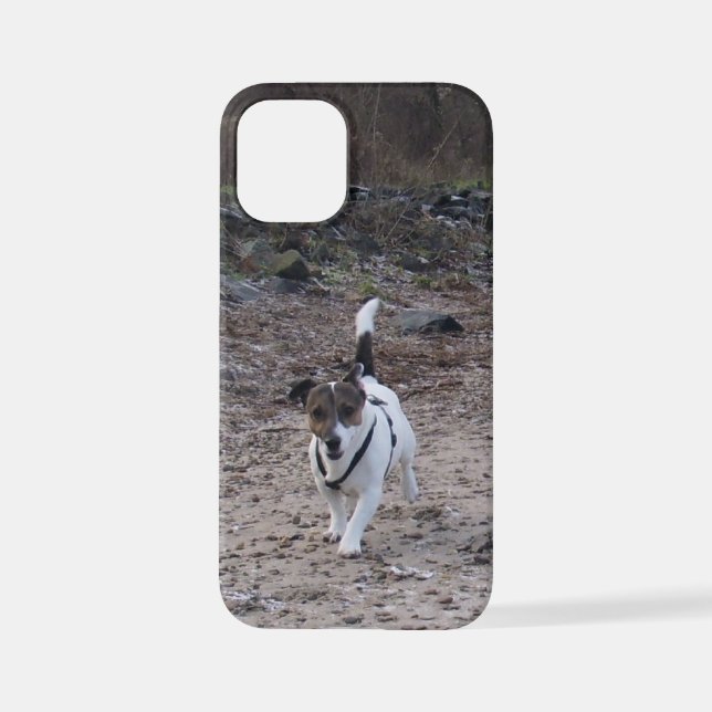 Funda Para iPhone Capo von Oppenheim, Jack Russell Terrier Dog (Reverso )