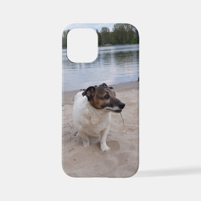 Funda Para iPhone Capo von Oppenheim, Jack Russell Terrier Dog (Reverso )