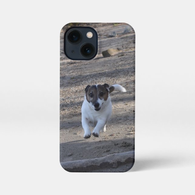 Funda Para iPhone Capo von Oppenheim, Jack Russell Terrier Dog (Reverso )