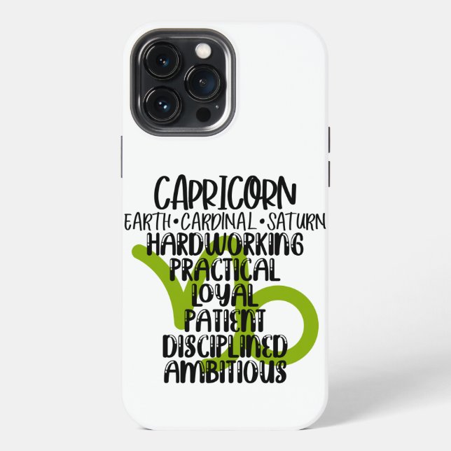 Funda Para iPhone Capricornio (Reverso )
