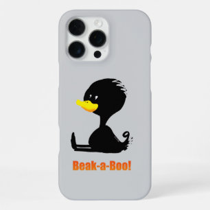Funda Para iPhone 16 Pro Max ¡Cara a Cara! Pato de Dibujos Animados Adorable co