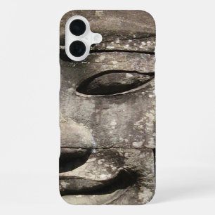 Funda Para iPhone 16 Plus Cara de Piedra Jemer ... Templo Bayon, Camboya
