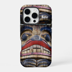 Funda Para iPhone 16 Pro Cara de Poste Totémico Thunder_Cove