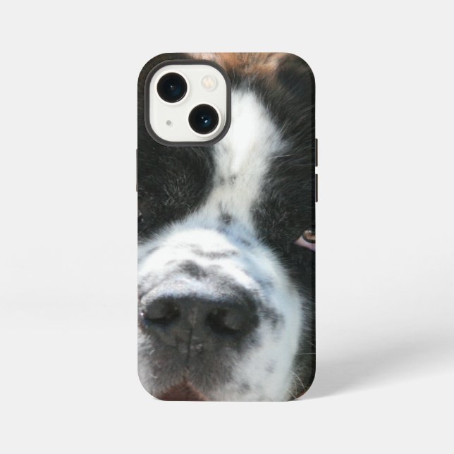 Funda Para iPhone Cara de San Bernardo (Reverso )
