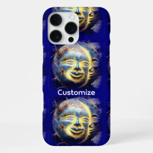 Funda Para iPhone 16 Pro Max cara de sol / cara de luna