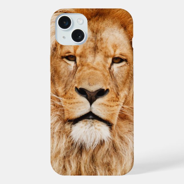 Funda Para iPhone Cara del León (Reverso )