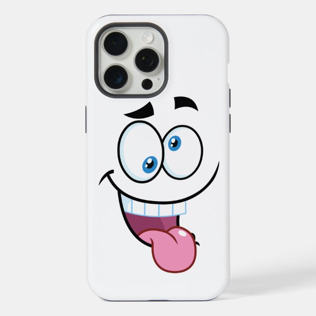 Funda Para iPhone cara divertida (Reverso )