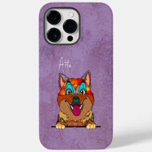 Funda Para iPhone 14 Pro Max Cara Fea de Akita