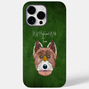 Funda Para iPhone 14 Pro Max Cara Fea de West Highland White Terrier